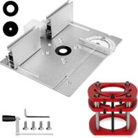 Router Lift - Système de levage, table de fraisage, table de fraisage, base de levage, banc de travail pour travaux manuels, gravure