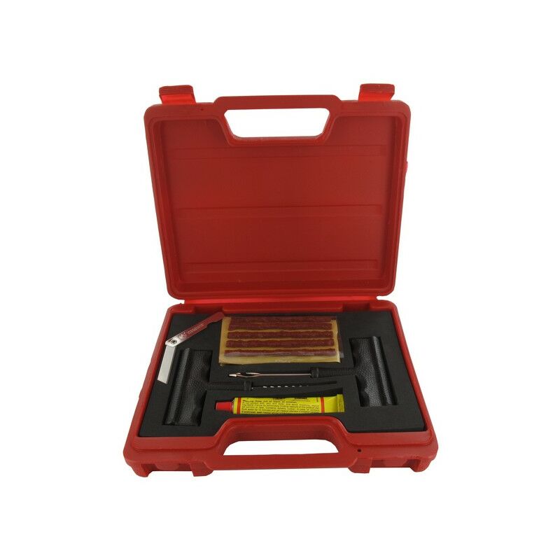 Kit réparation pneu tubeless et chambre à air professionnel