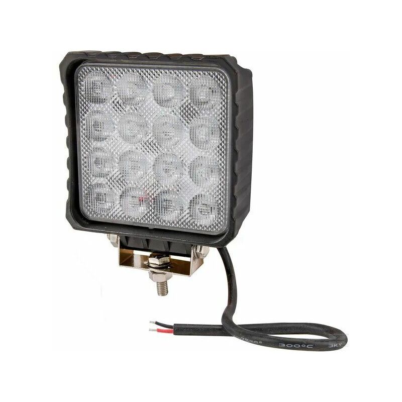 Generic Projecteur LED Carré Lumineux 48W, 2 Pièces, Phare