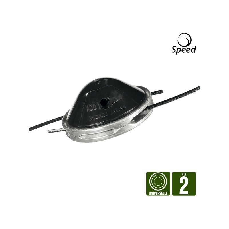 JRISBO Tête Faucheuse Autocut C3-2 Pour STIHL FSA57, FSE52 • Fil Préinstallé • Coupe Auto