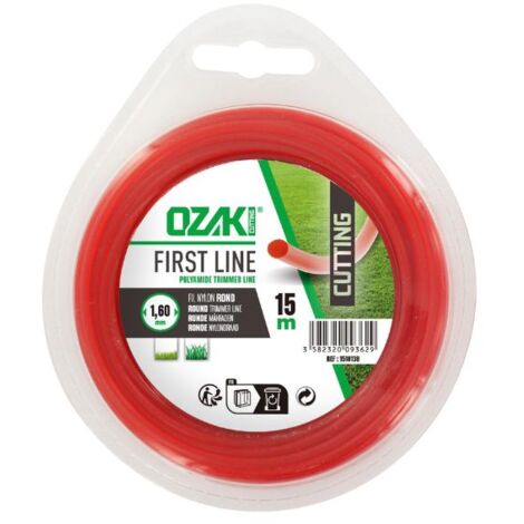 Fil débroussailleuse rond Ozaki 1,60mm 215 mètres
