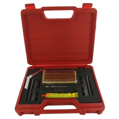 Kit réparation pneu tubeless et chambre à air professionnel
