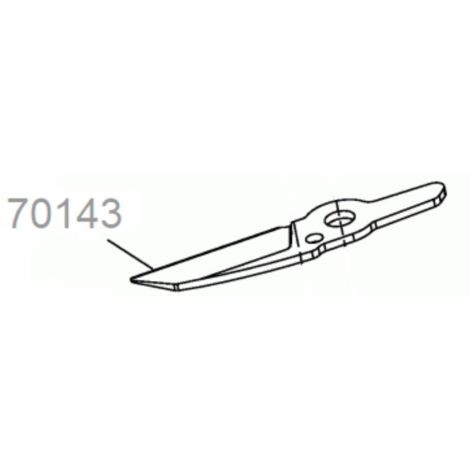 Lame enclume pour élagueur Powercut Outils Wolf - 70143