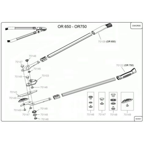 Lames De Rechange Pour Élagueur - Lot De 2 - Acier SK5, 19 Cm, 3 Trous - Compatible La Plupart Des Sécateurs