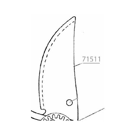 Lame pour sécateur OGAN / OGAT Outils Wolf - 71511