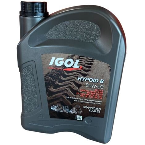 Huile 80W90 IGOL Hypoid B Multigrade  2L, pour boite de vitesse et pont