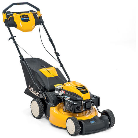 Tondeuse thermique 46 cm – Moteur Cub Cadet 159 cm³ – Bac de ramassage 60 l – Transmission tractée MySpeed – Réglage hauteur de coupe centralisé (1/4)