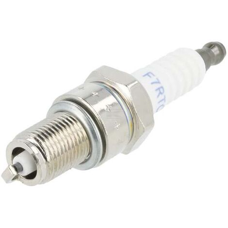 Bougie d'allumage F7RTC – Compatible tondeuses et motoculteurs – Démarrage optimal – Combustion efficace – Équivalences NGK BPR7ES – Loncin
