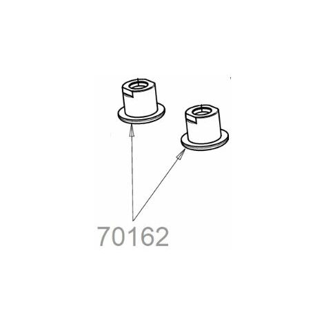 Écrou-douille pour cisailles OS/OR Outils Wolf (lot de 2)