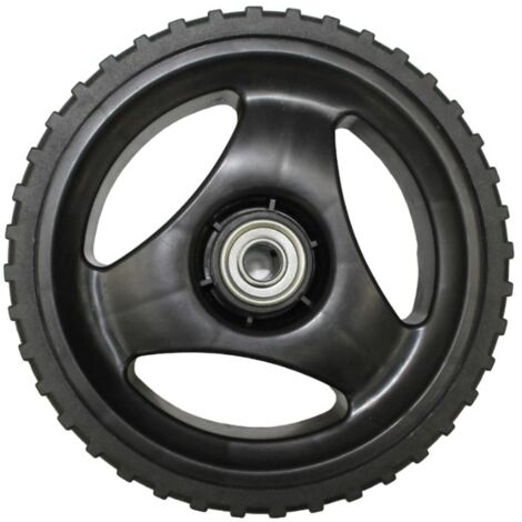 Roue avant tondeuse à gazon – Roulement à billes – Compatible Scheppach et Woodster – 5911240017