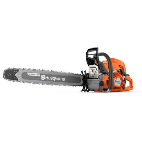 Husqvarna – Tronçonneuse thermique 60 cm – Moteur X-Torq 92,7 cm³ – Puissance 5,6 kW – Coupe nette pour bois dur – Poids 7,4 kg - 592XP