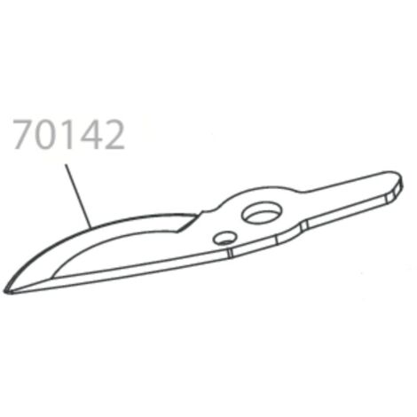 Lame pour élagueur / coupe-branches Outils Wolf - 70142