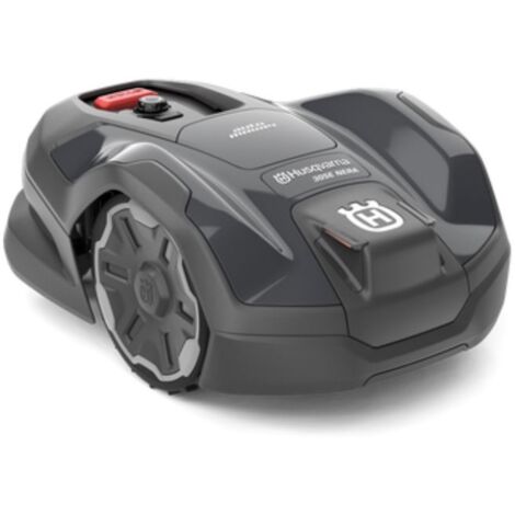 Husqvarna – Robot tondeuse 305E Nera – Tonte jusqu'à 600 m² – Guidage intelligent – Technologie EdgeCut pour bordures précises
