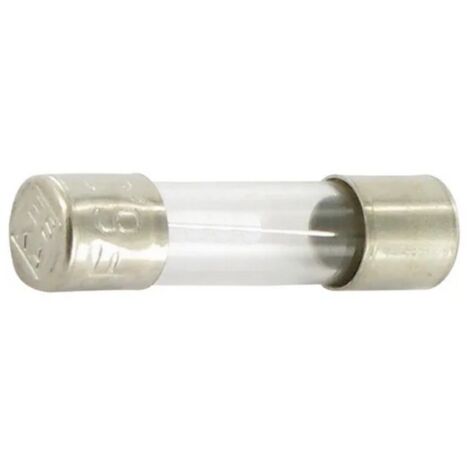 Castelgarden – Fusible en verre 6.3A pour tracteur tondeuse GGP F72 – Longueur 9.9mm – Diamètre 5mm – Accessoire de qualité GGP (1/4)