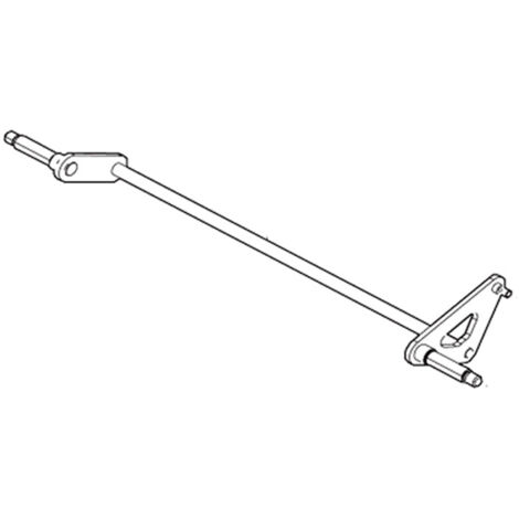 Essieu roue avant tondeuse à batterie Makita DLM432
