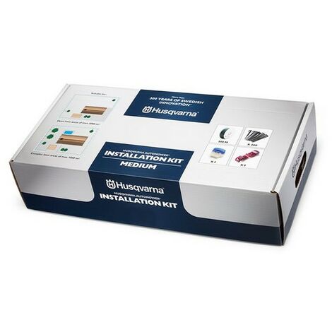 Husqvarna – Kit installation Pack M robot tondeuse Automower – Surface d'action 2000m² – Guidage intelligent – Largeur de coupe 22cm – Compatible modèles 315/420 (1/5)