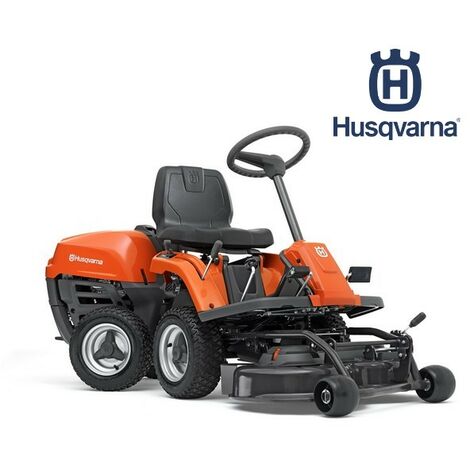 Husqvarna – Tracteur tondeuse autoportée rider 85cm – Moteur 413cc – Transmission hydrostatique – Carter BioClip pour mulching (1/5)