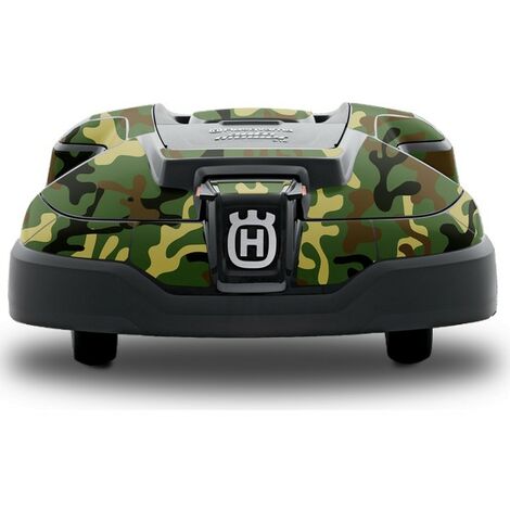 Husqvarna – Stickers robot tondeuse camouflage pour Automower 310/315 – Personnalisation originale – Compatible avec modèles 305/315X/320/420/440