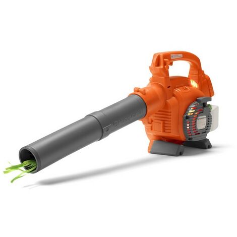 Husqvarna – Jouet souffleur interactif pour chat – Émet un son de moteur – Imite le souffle avec vent – Inclus 3 piles AA – 546276401