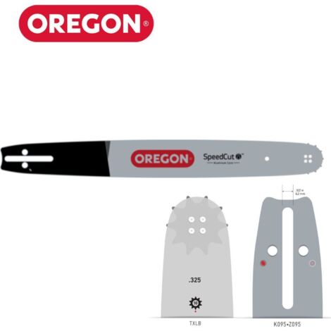 Guide chaine tronçonneuse Oregon 325 050 TXLBK095 SpeedCut  40cm