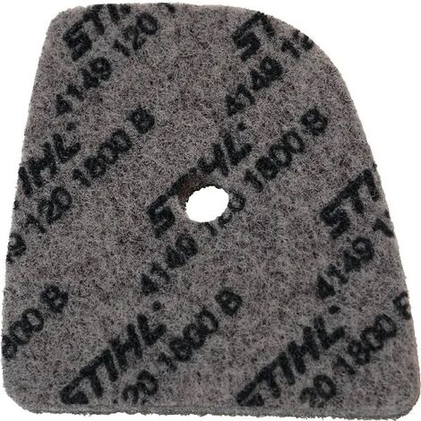 Stihl – Filtre à air taille-haie HL94 – Dimensions 72x69mm – Pièce d'origine pour débroussailleuses et taille-haies – 41491201800 (1/2)