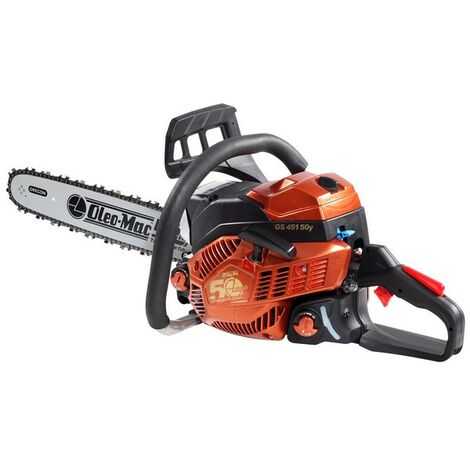Tronçonneuse Oleo Mac GS451 coupe de 41cm, puissante: 42.9cm3