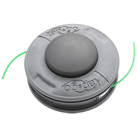 Oleo Mac – Tête de débroussailleuse nylon 2.4mm – Tap and Go Evo – Diamètre 130mm – Adaptateur M8/M10 pour herbes drues et ronces