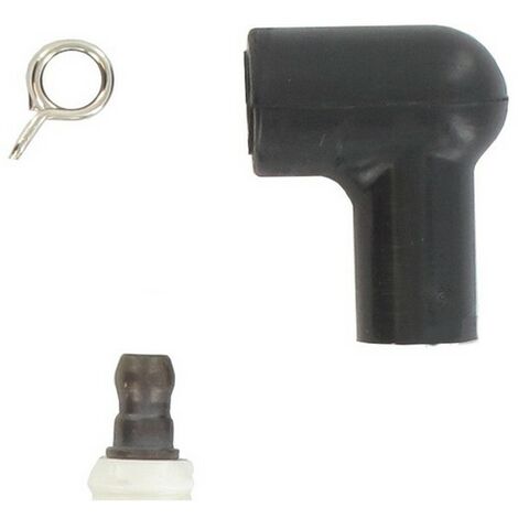 Antiparasite standard à épingle 5 mm – Compatible moteurs 4 temps – Vendu avec ressort et capuchon – Accessoire tondeuse