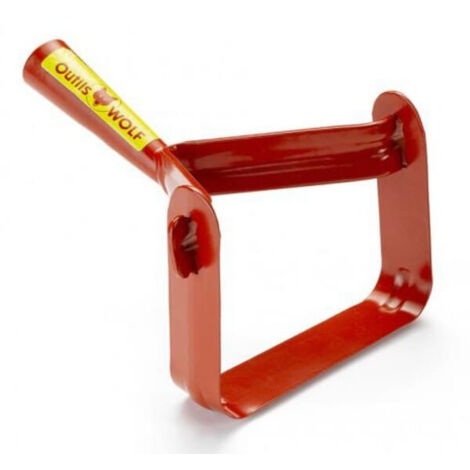 Binette 320 mm en acier – Assemblage sans vis – Angle d'outil idéal pour performances optimales – Outils Wolf