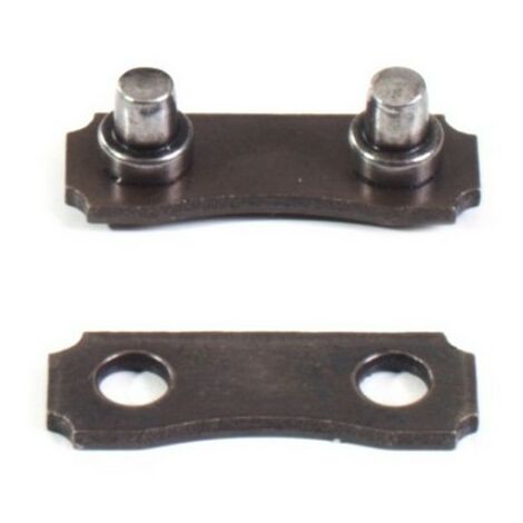 Lot de 10 maillons d'attaches mâle et femelle pour chaîne tronçonneuse 404 – Dimensions 16.51mm – Compatible toutes marques (1/3)