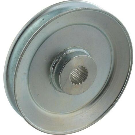 Poulie boîte vitesse pour tondeuse autoportée – Axe intérieur 18 canelures – Diamètre extérieur 101 mm – 1A646025770 – Tuff Torq