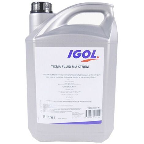 Huile Igol 10W30 boîte Hydrostatique - 5 litres