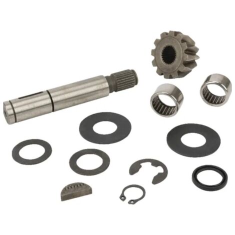 Castelgarden – F000659501 – Kit entretien arbre d'entrée boîte vitesses DANA FOOT – Longueur 97.3mm – Diamètre 15.7mm – Compatible tracteurs tondeuses