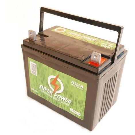 Batterie tondeuse autoportée 12V - 32Ah / CCA: 400A, + à droite