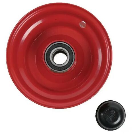 Jante acier Grise - 7.00x8 TL 4 trous entre-axe 60x100x13.5 / sans
