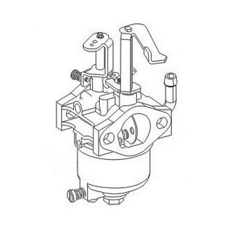 Carburateur moteur pour motobineuse – Compatible Oleo Mac MH166R, Staub ST1941R, Pubert Nano/Uno, Husqvarna TC130/TF120P – Accessoire technique – Rato