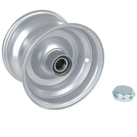 2 Roues Jantes 8 Pouces – 7.00x8 – 4 Goujons Entraxe 100mm – Pour Tondeuse Ou Quad