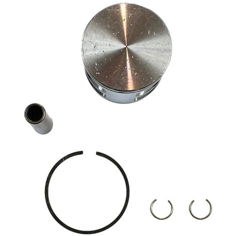 Kit Piston + Cylindre 43mm Pour Tronçonneuse 45cc G4500 - Anneaux, Broches, Circlips Inclus - Pièces De Rechange Moteur - 14