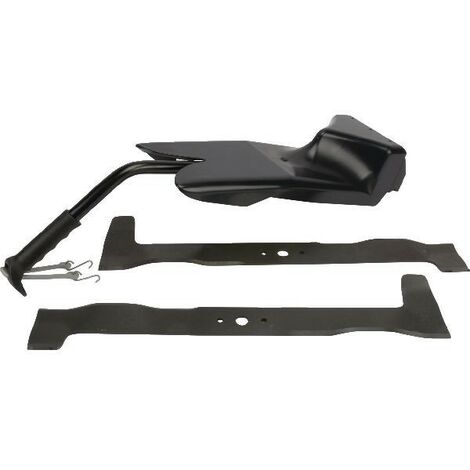Kit lames et bouchon mulching autoportée GGP / Stiga / Honda 122cm