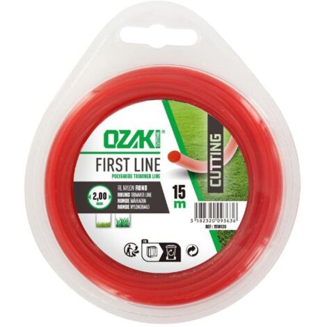 Fil débroussailleuse rond Ozaki 2 mm 130 mètres