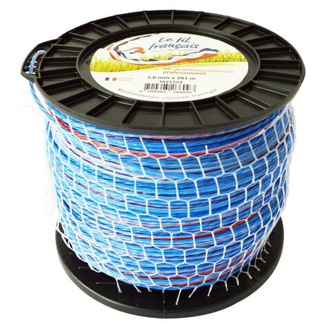Fil Nylon Carré 2,4 Mm – Bobine 100 M Pour Débroussailleuse - Jardin & Plantes