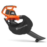 Husqvarna – Souffleur à batterie 36V – Moteur Brushless – Force de soufflage 7,2N – Autonomie optimisée – Ergonomie premium – Sac d’aspiration inclus