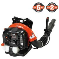 Echo – Souffleur thermique à dos – PB770 – Cylindrée 63.3 cm³ – Débit d'air 1400 m³/h – Harnais ergonomique pour confort prolongé