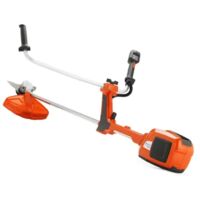 Husqvarna – Débroussailleuse à batterie 36V – Moteur sans balais – Tête pivotante – Guidon haut pour terrains en pente – Tap'n Go double fil
