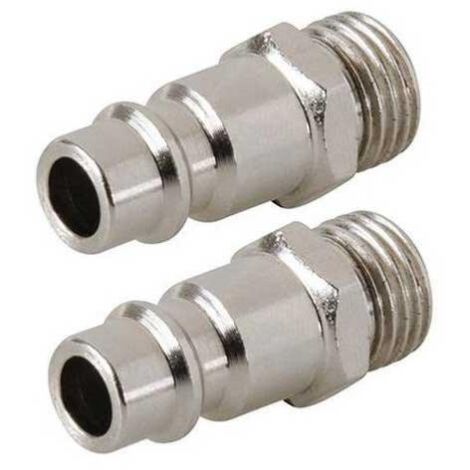 NIPPLI MASCHI (2) ACCOPPIATORE TIPO EURO LINE FILETTATURA 1/4 BSP (1/2)