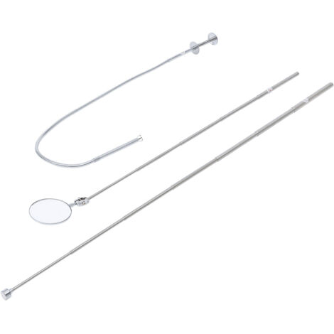 Set Di 4 Aste Magnetiche Telescopiche – 550 Mm Flessibile + Magneti Da 1.5, 5 E 10 LB Per Recuperare Oggetti Metallici In Auto E Casa