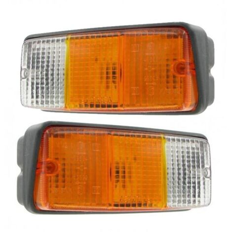 LUCE ANTERIORE DEL TRATTORE/MOTORE A 2 FUNZIONI (SET DI 2) (1/2)