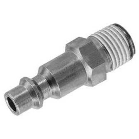 Aria Compressa - Estremità Maschio filettatura in Teflon 1/4 BSPT