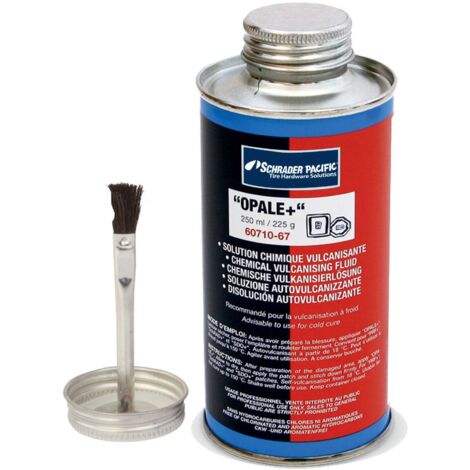 SOLUZIONE VULCANIZZANTE 235ml PER LA RIPARAZIONE DI PNEUMATICI E CAMERE D'ARIA