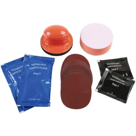 GUNSON 77153 KIT DI RINNOVAMENTO DEI FARI IN POLICARBONATO